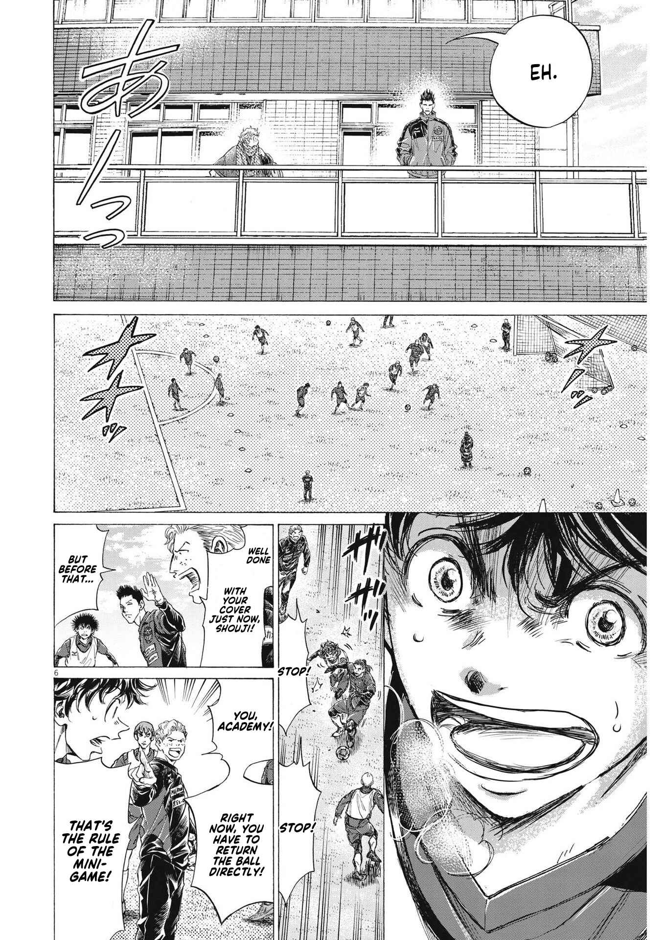Ao Ashi Chapter 286 page 6