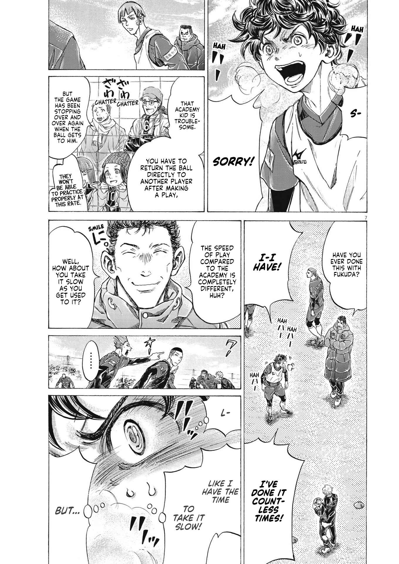 Ao Ashi Chapter 286 page 7