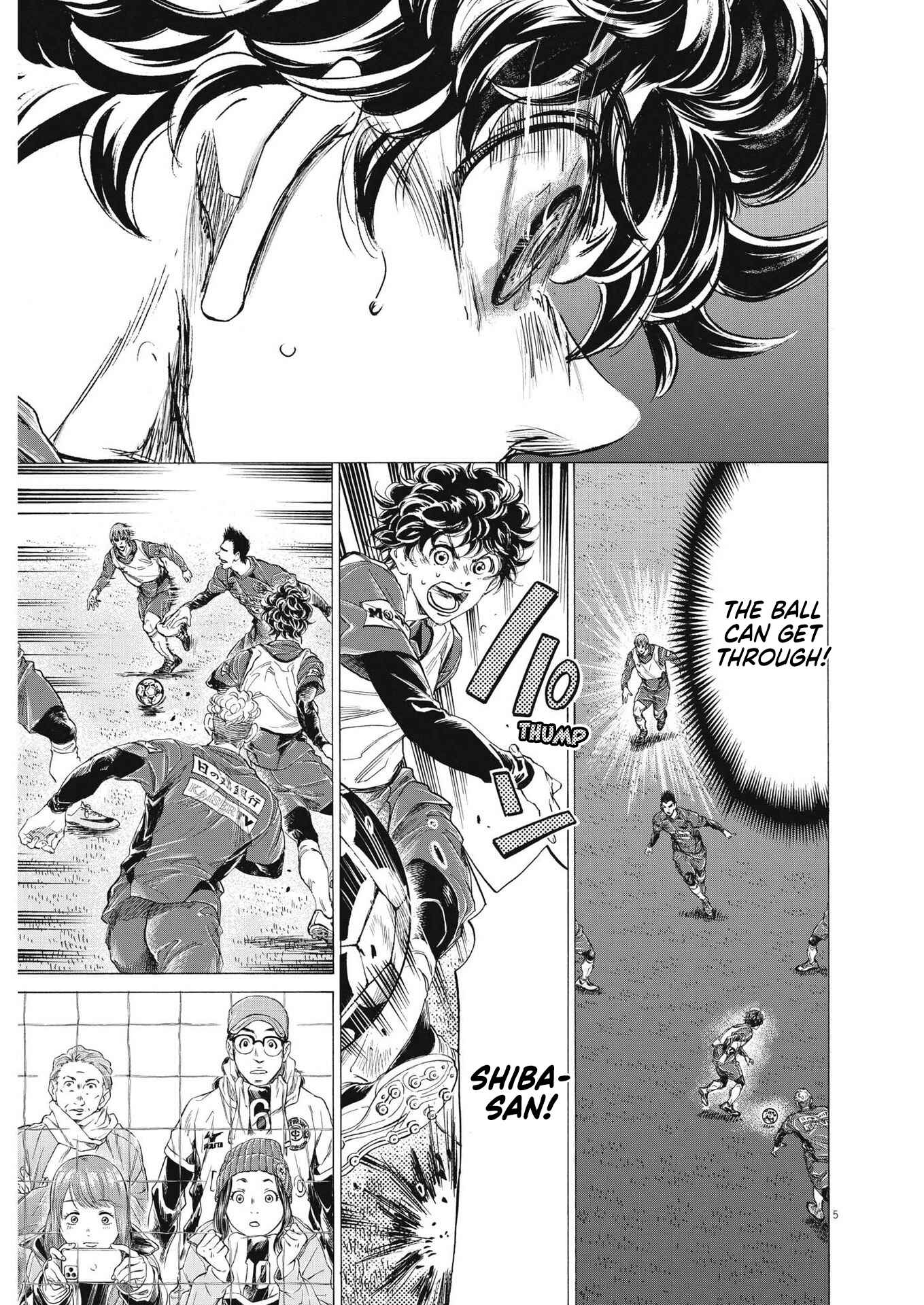 Ao Ashi Chapter 287 page 5