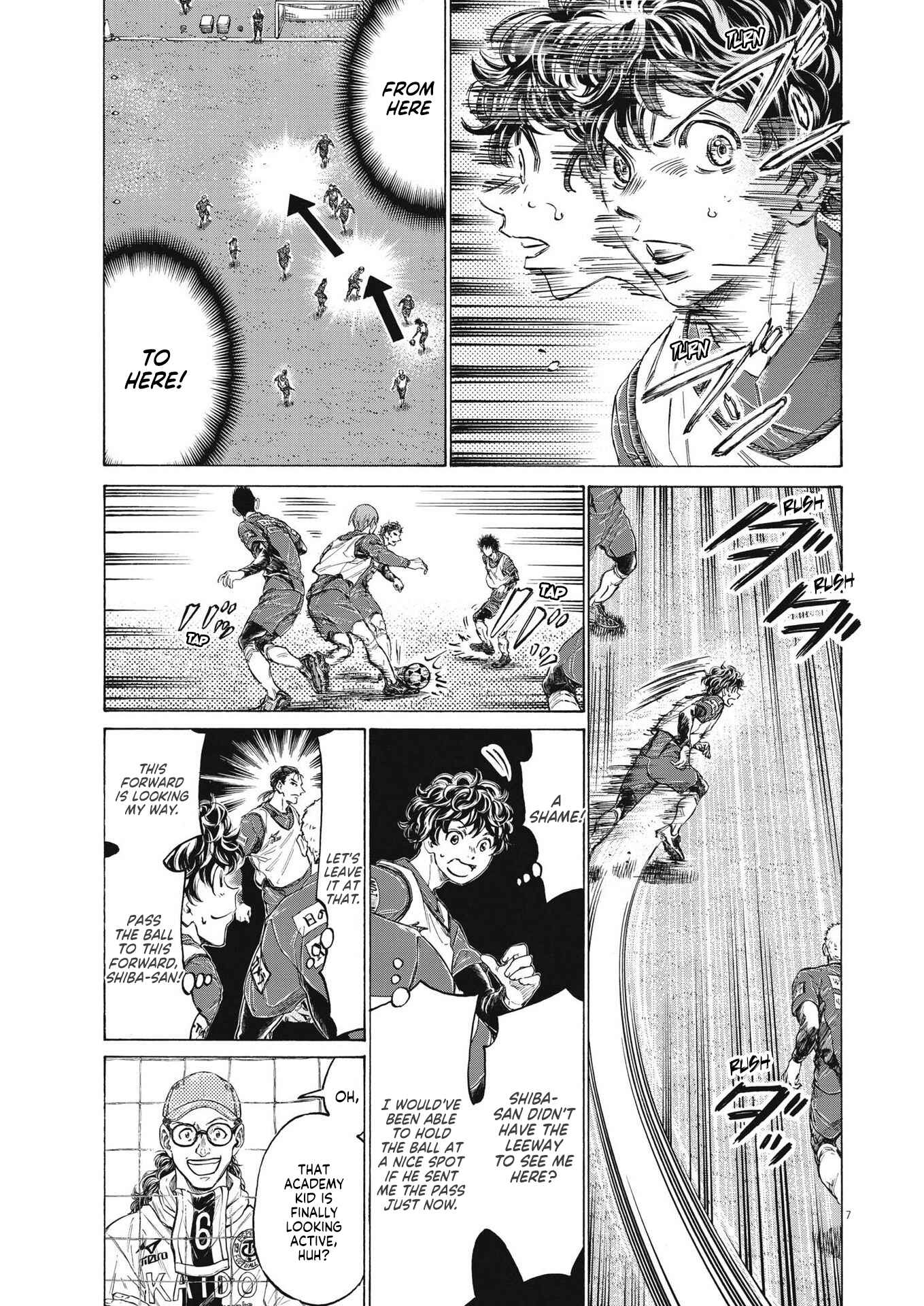 Ao Ashi Chapter 287 page 7