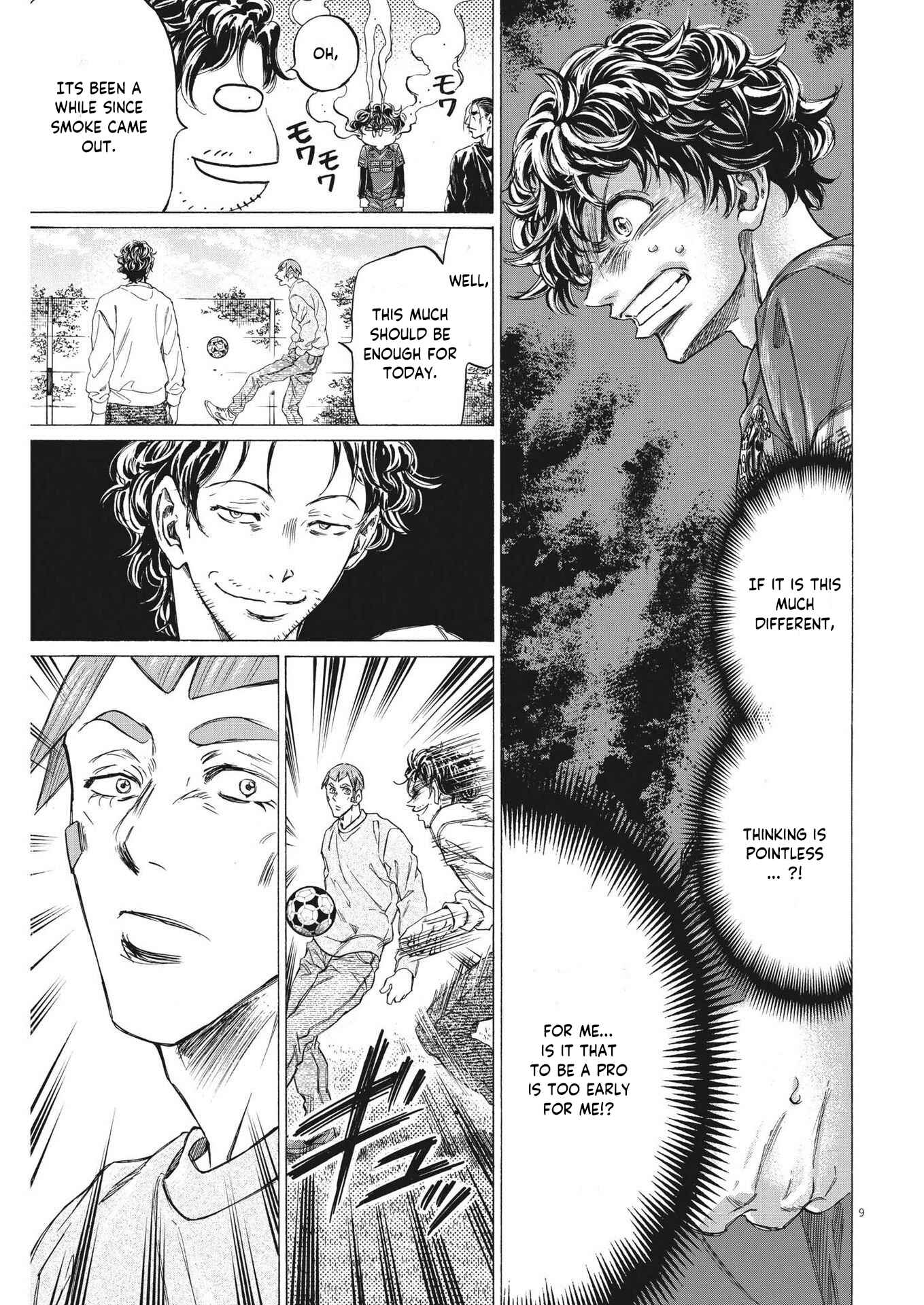 Ao Ashi Chapter 290 page 9