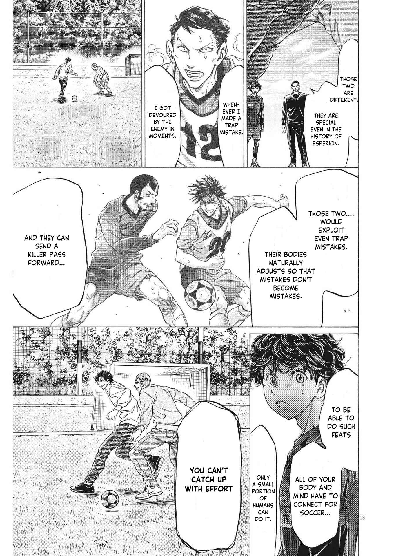 Ao Ashi Chapter 290 page 13