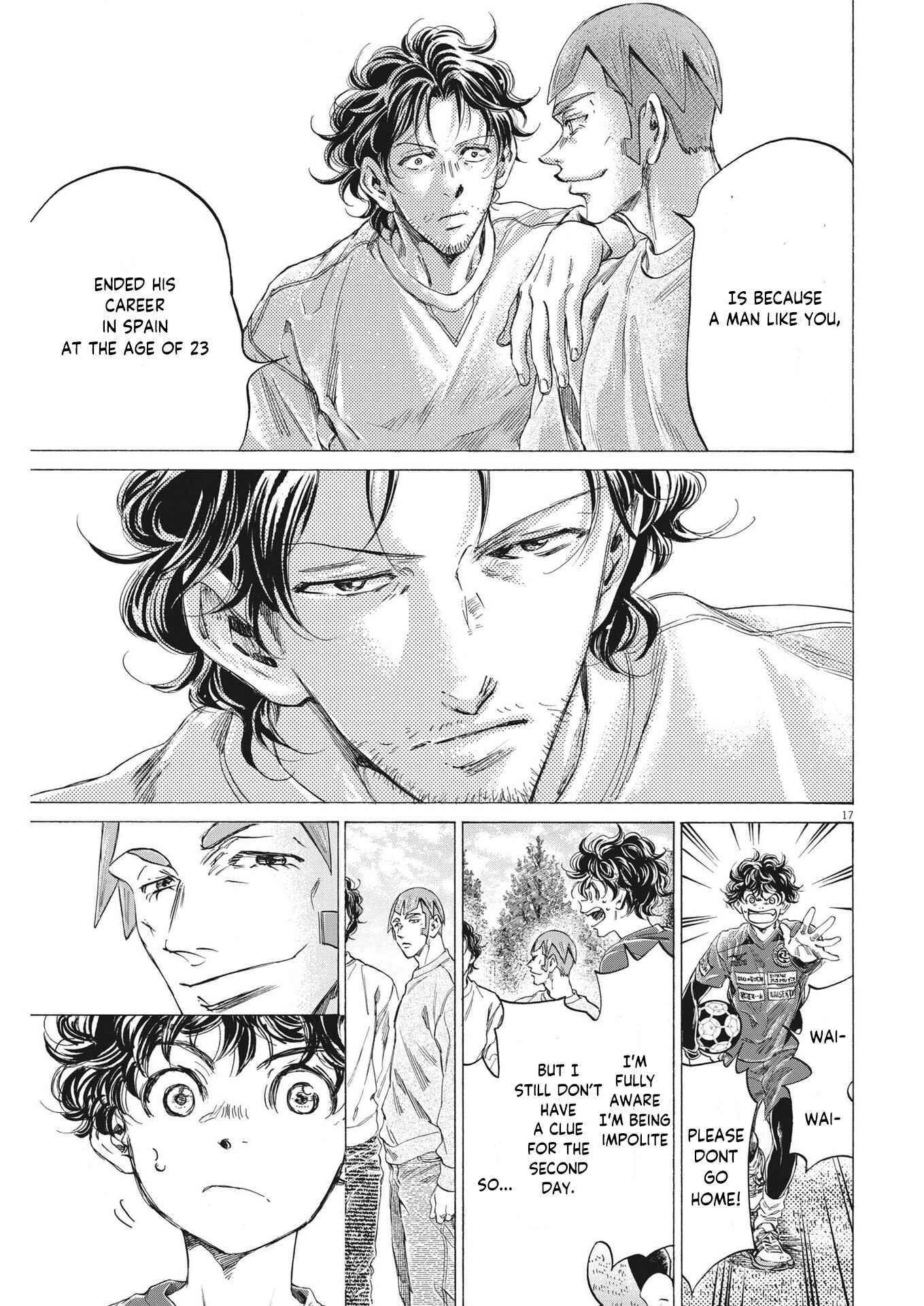 Ao Ashi Chapter 290 page 17