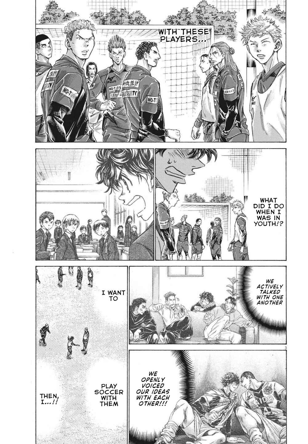 Ao Ashi Chapter 294 page 3