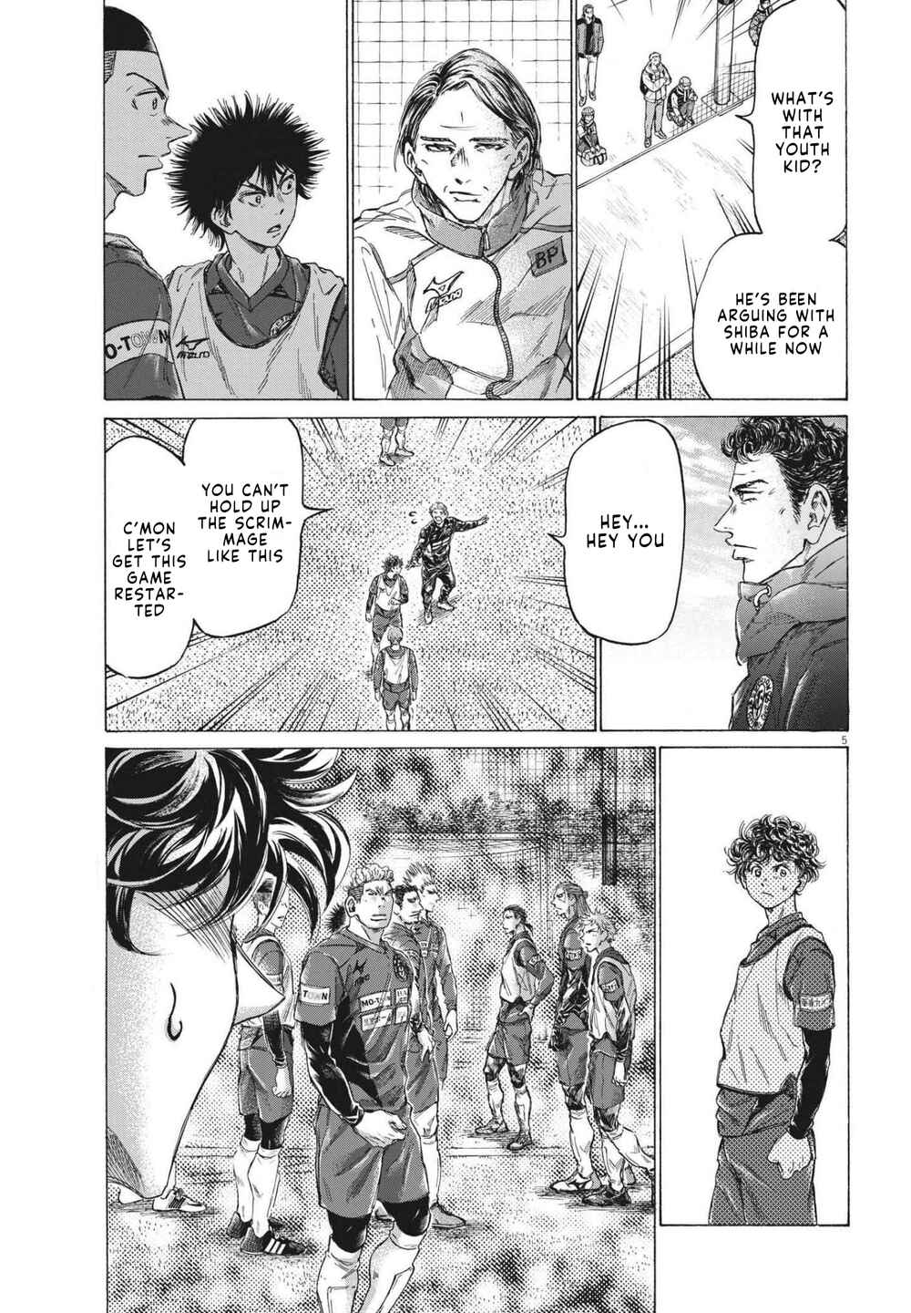 Ao Ashi Chapter 294 page 5