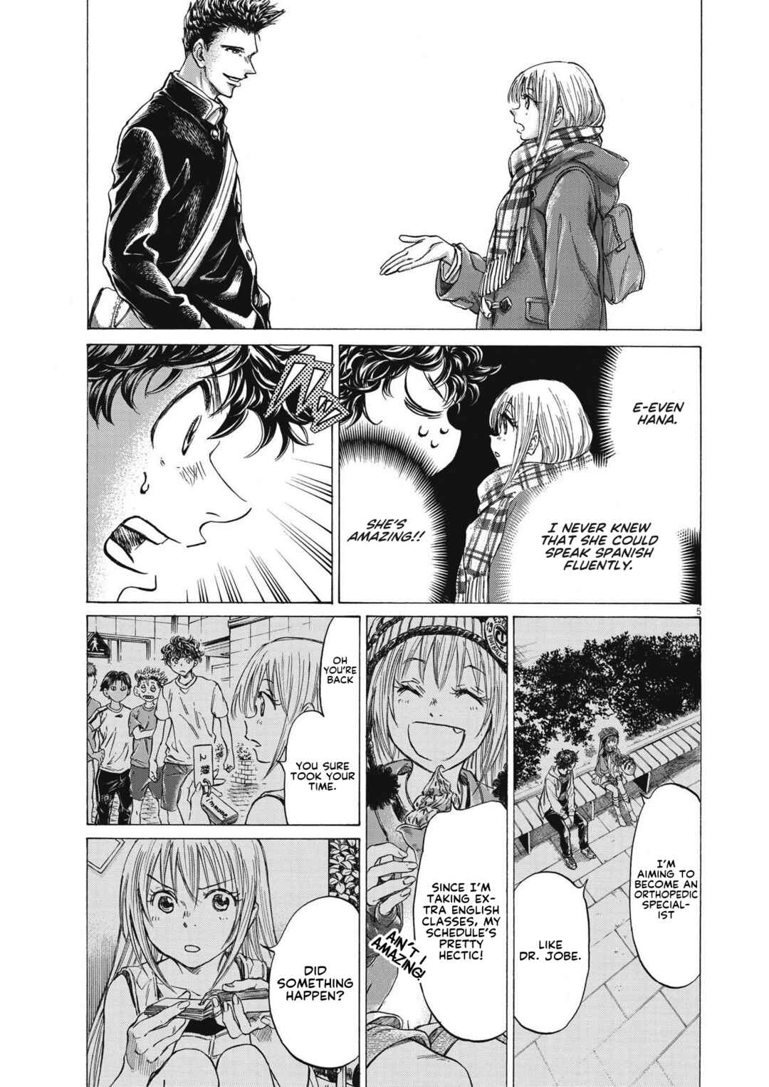 Ao Ashi Chapter 298 page 5