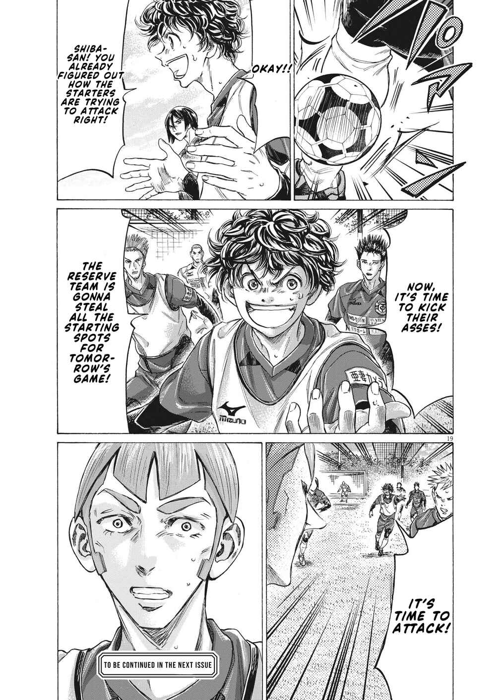 Ao Ashi Chapter 304 page 19