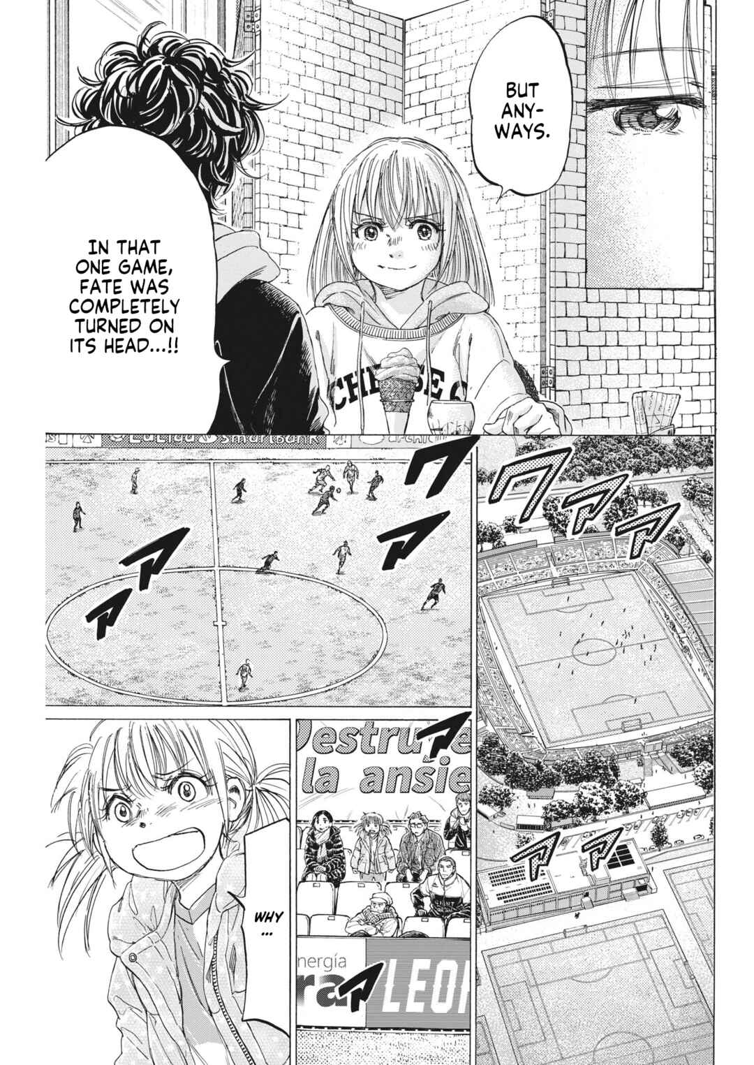 Ao Ashi Chapter 322 page 12