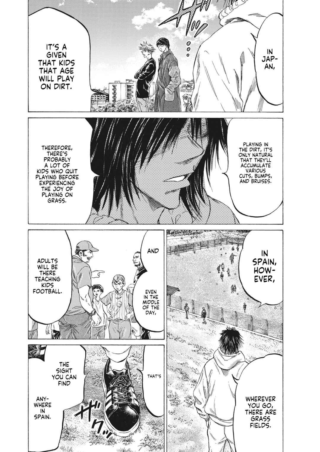 Ao Ashi Chapter 327 page 14
