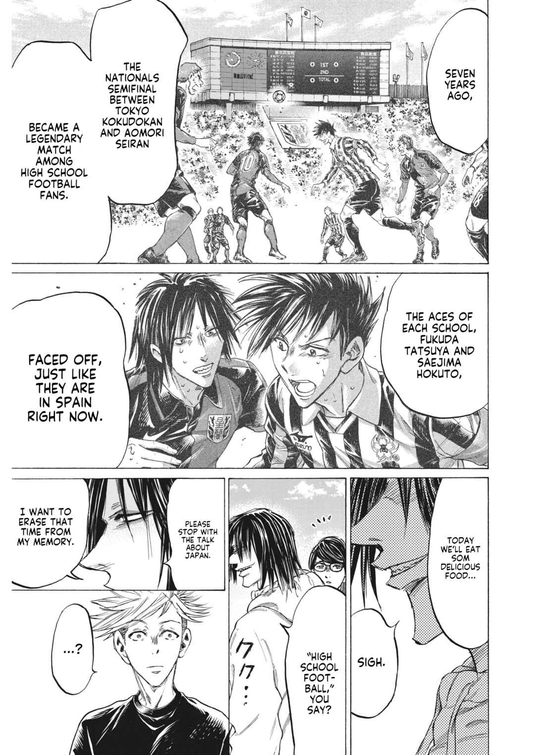 Ao Ashi Chapter 327 page 17