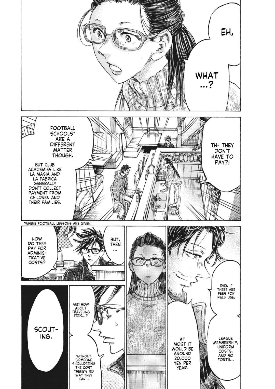 Ao Ashi Chapter 328 page 10