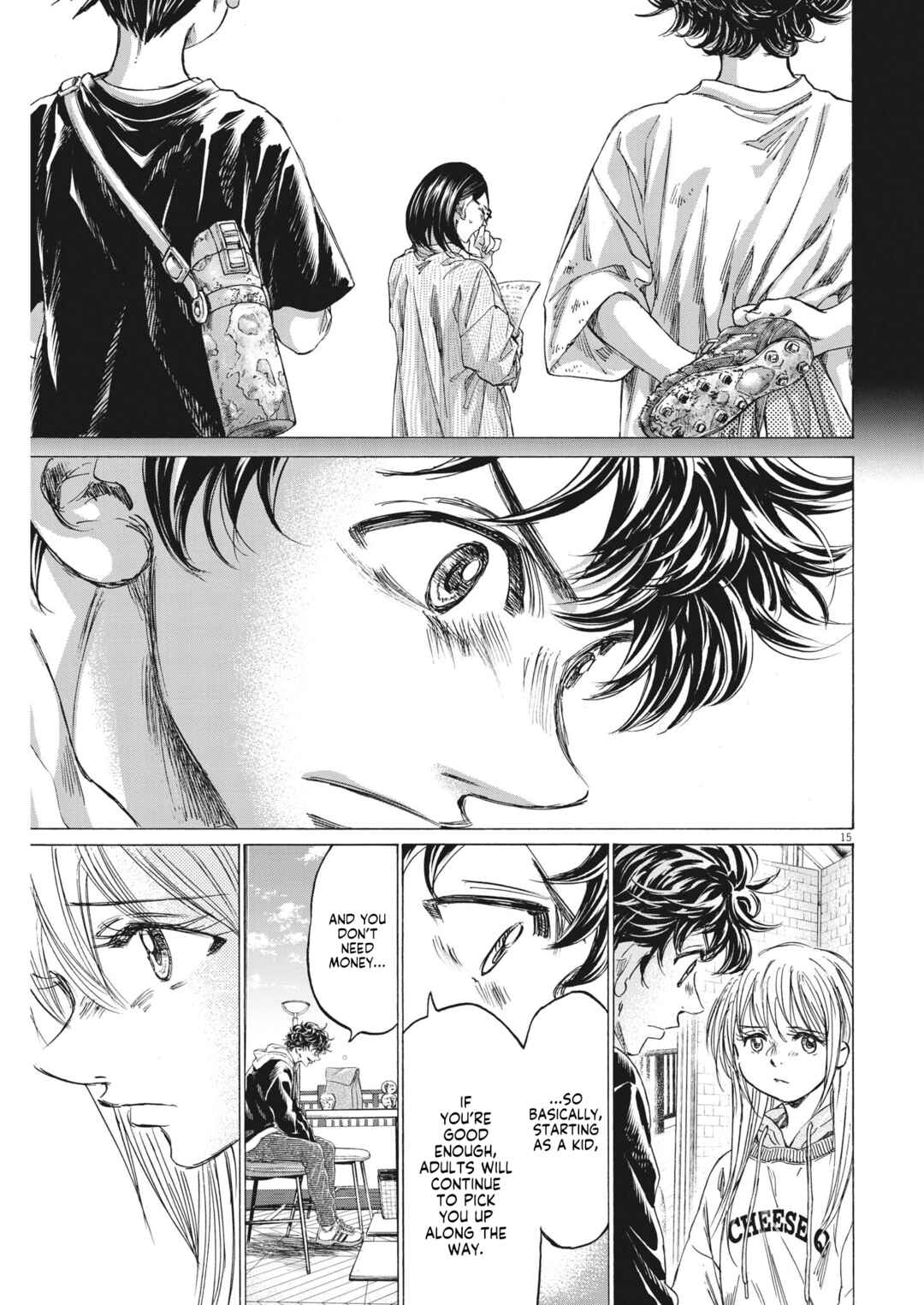 Ao Ashi Chapter 328 page 15
