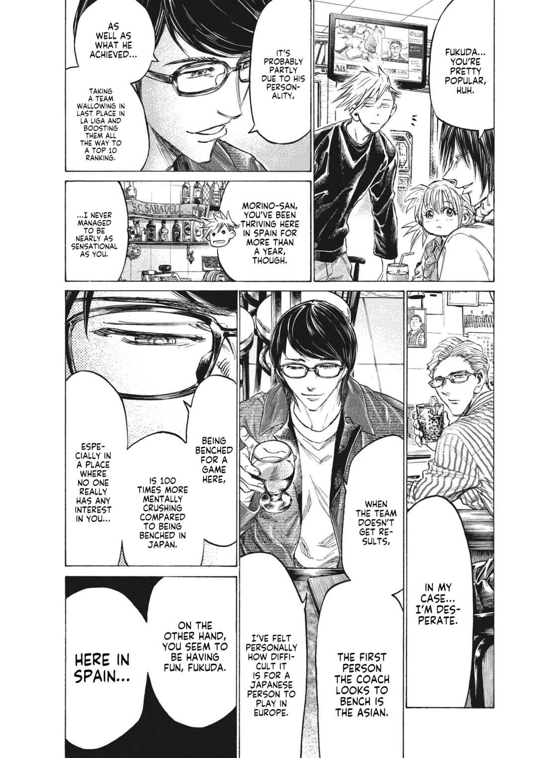 Ao Ashi Chapter 328 page 5