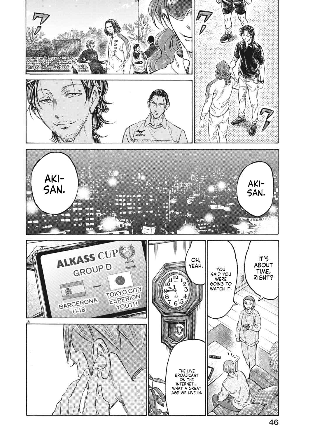 Ao Ashi Chapter 347 page 15