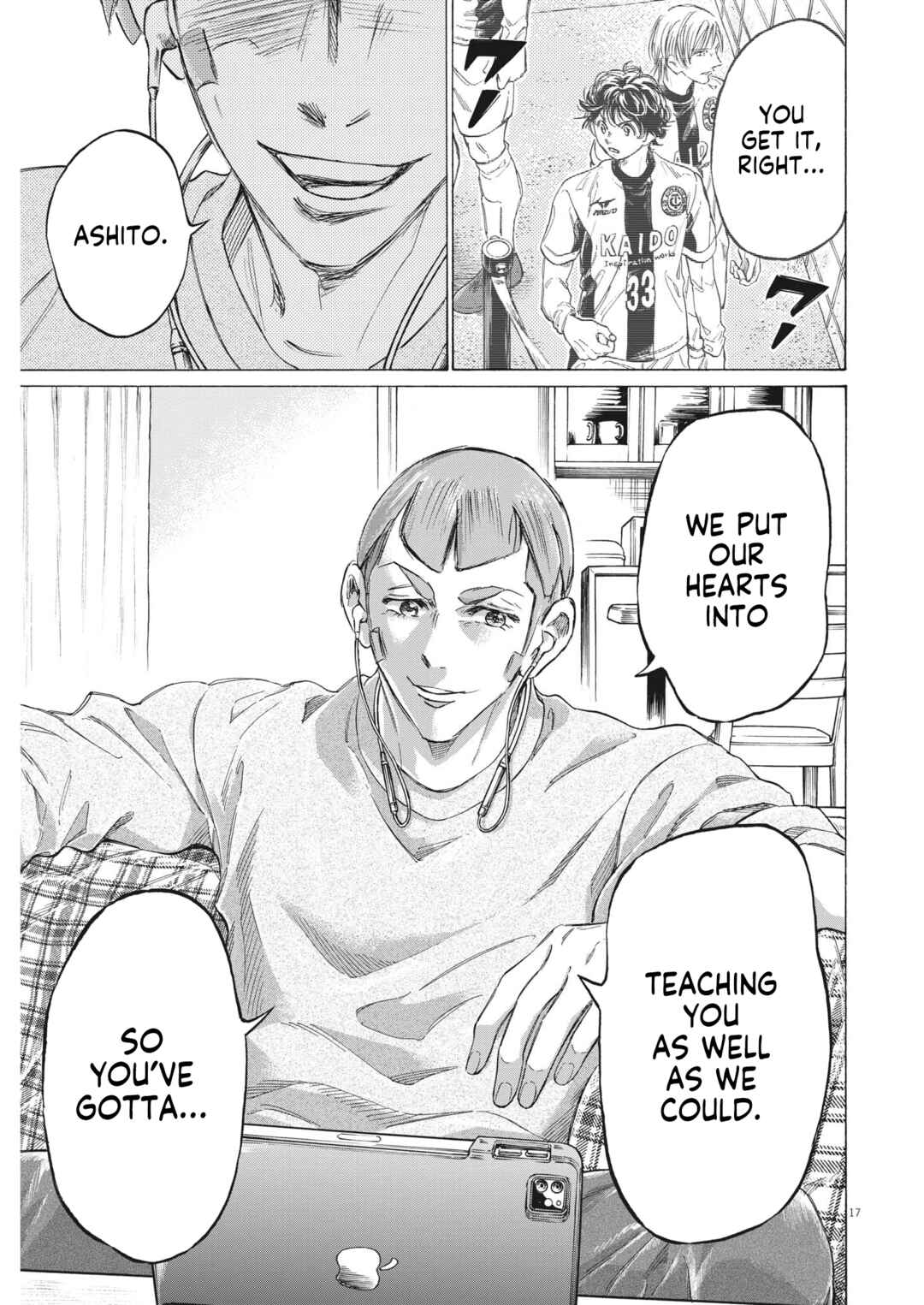 Ao Ashi Chapter 347 page 16