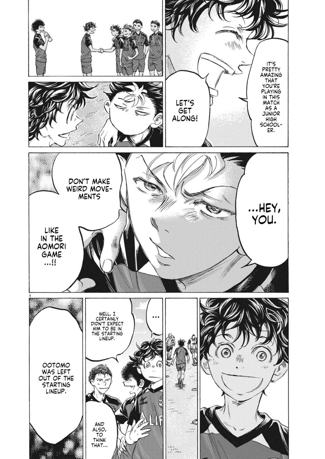 Ao Ashi Chapter 347 page 4
