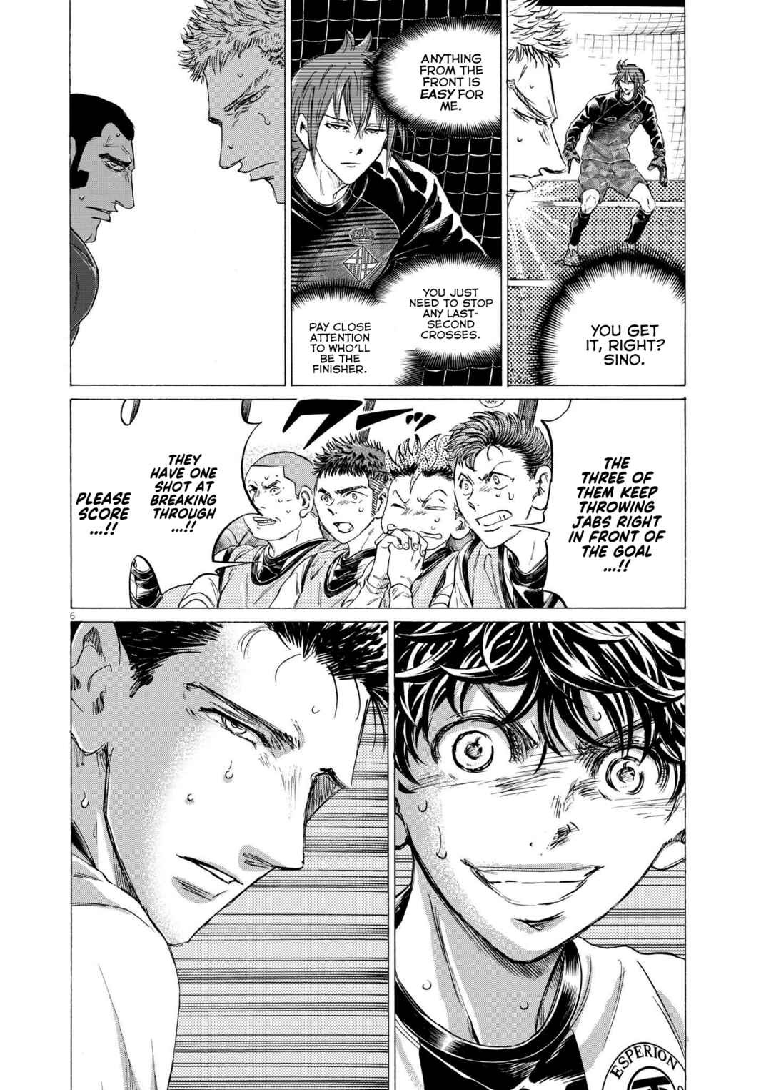 Ao Ashi Chapter 359 page 6