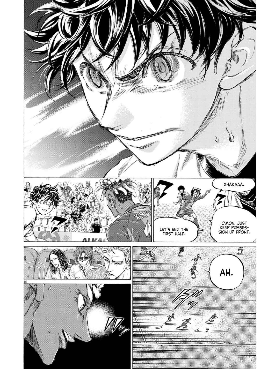 Ao Ashi Chapter 364 page 10