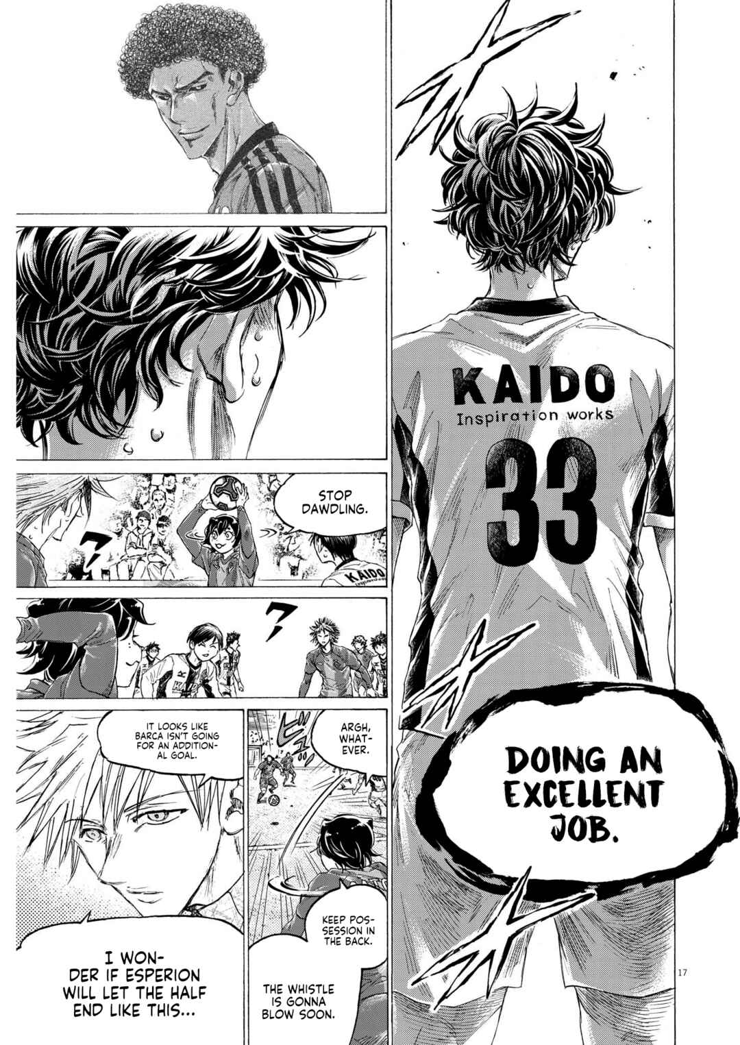 Ao Ashi Chapter 364 page 17