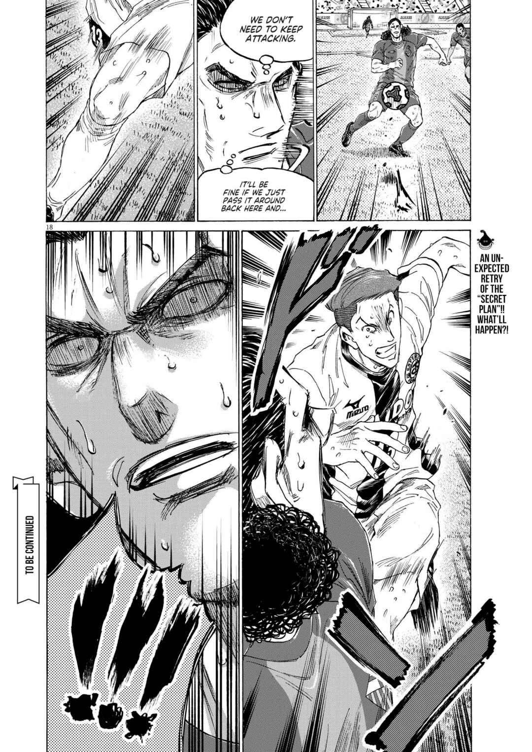 Ao Ashi Chapter 364 page 18