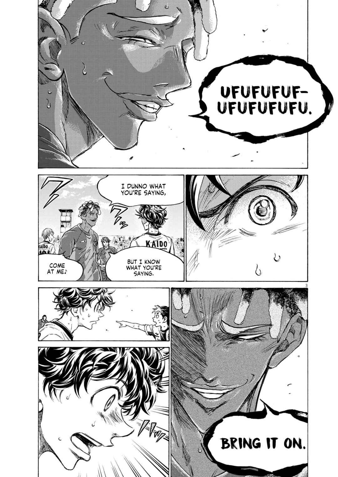 Ao Ashi Chapter 364 page 3