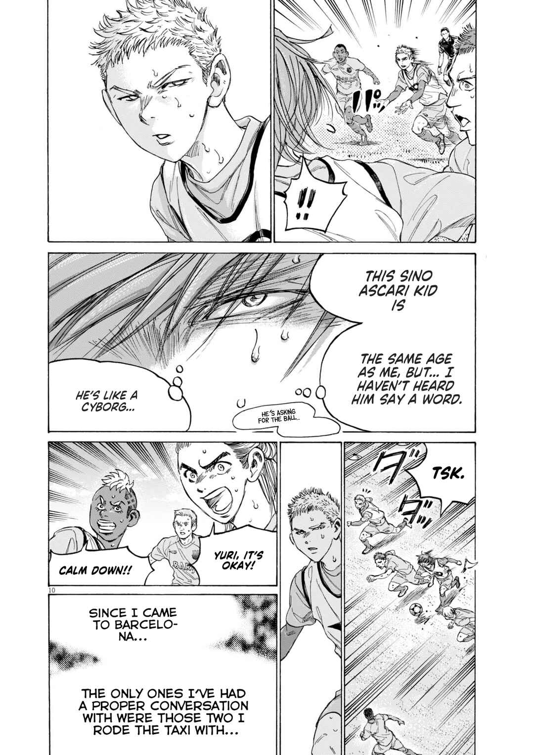 Ao Ashi Chapter 369 page 10