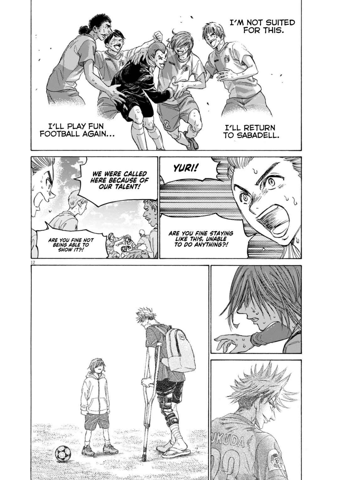 Ao Ashi Chapter 369 page 12