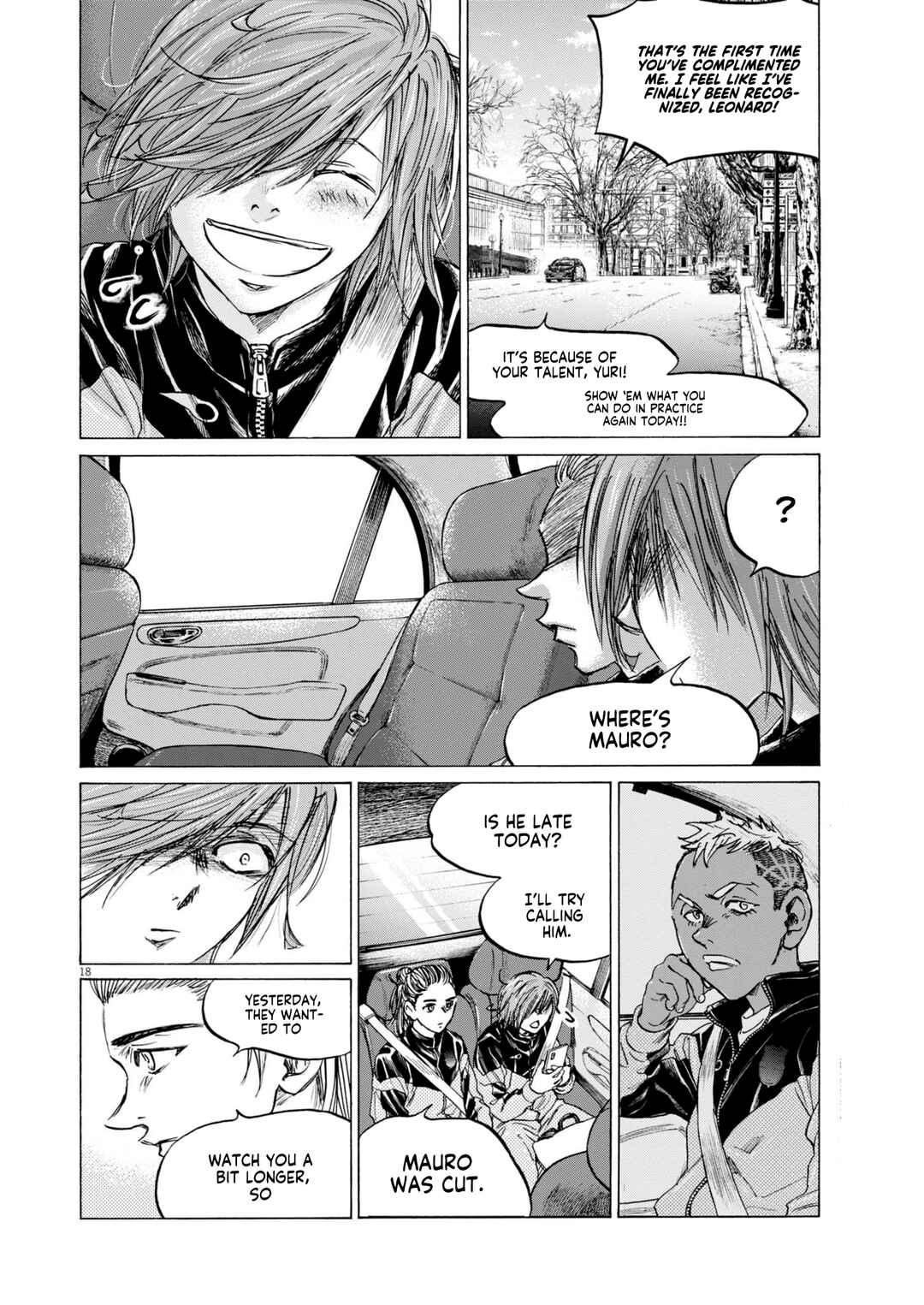 Ao Ashi Chapter 369 page 18