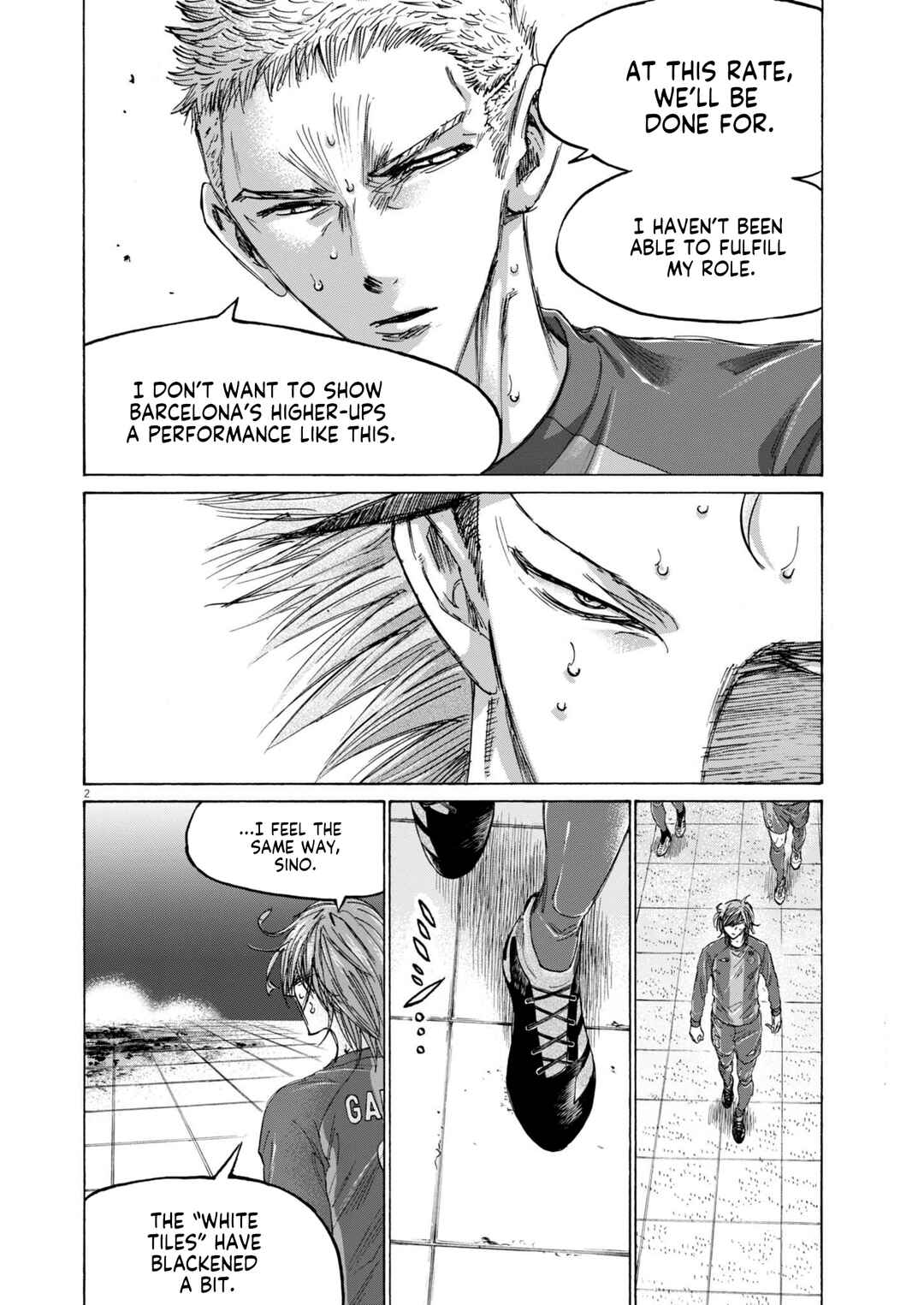 Ao Ashi Chapter 369 page 2