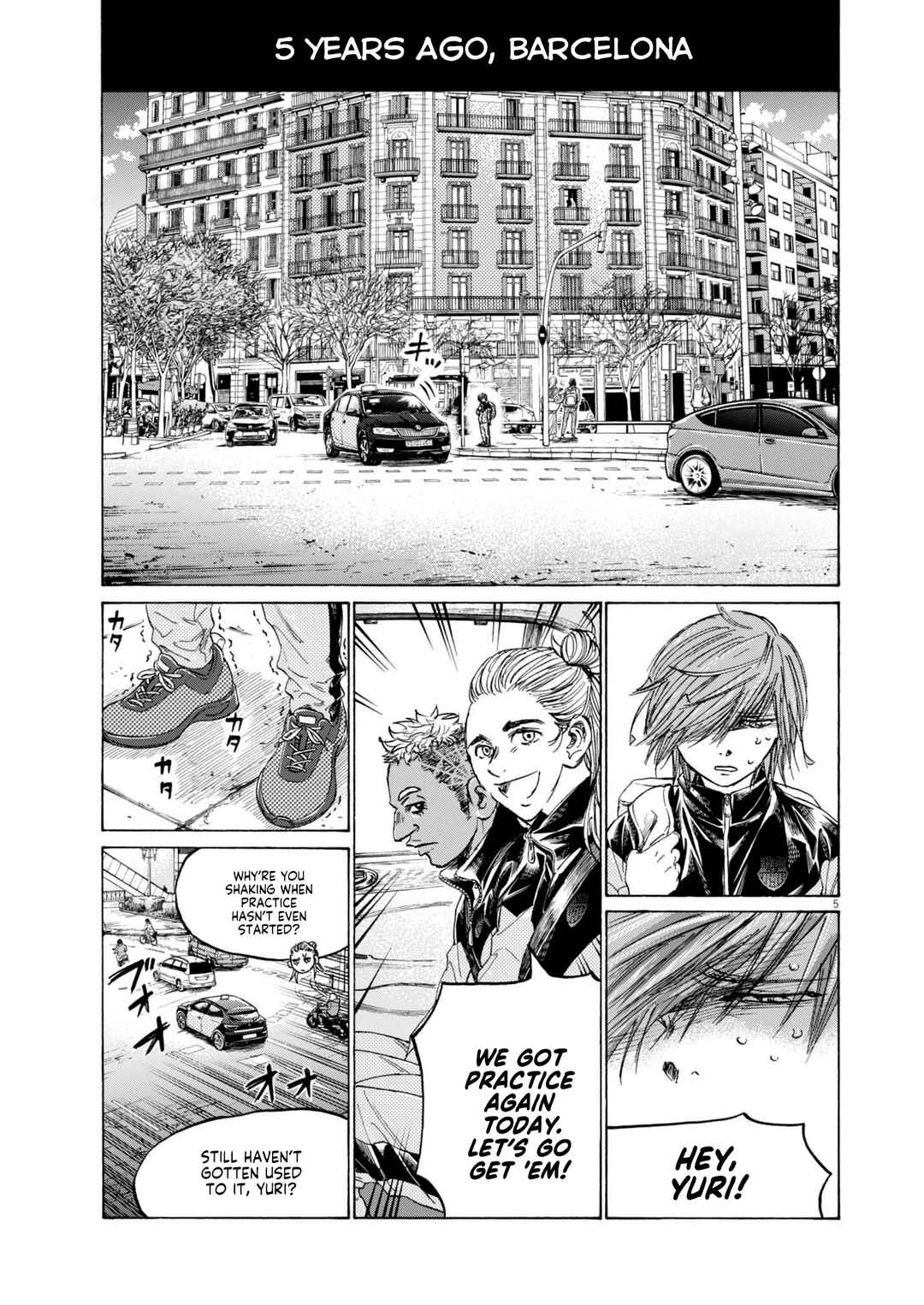 Ao Ashi Chapter 369 page 5