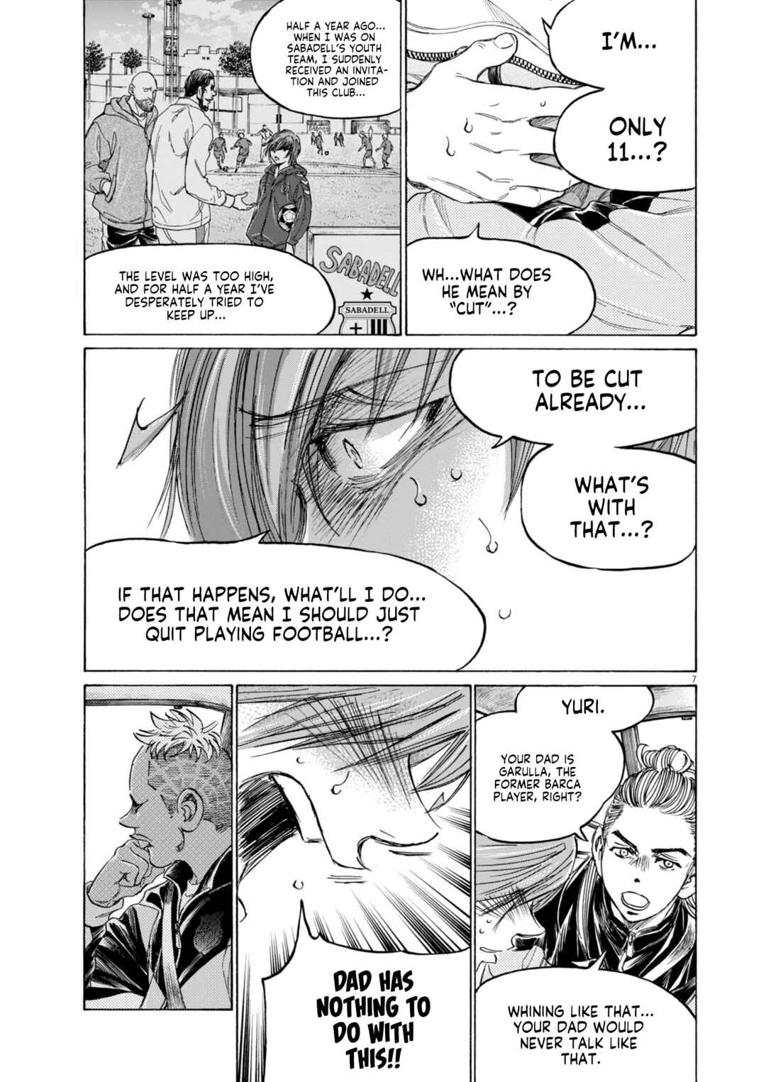 Ao Ashi Chapter 369 page 7