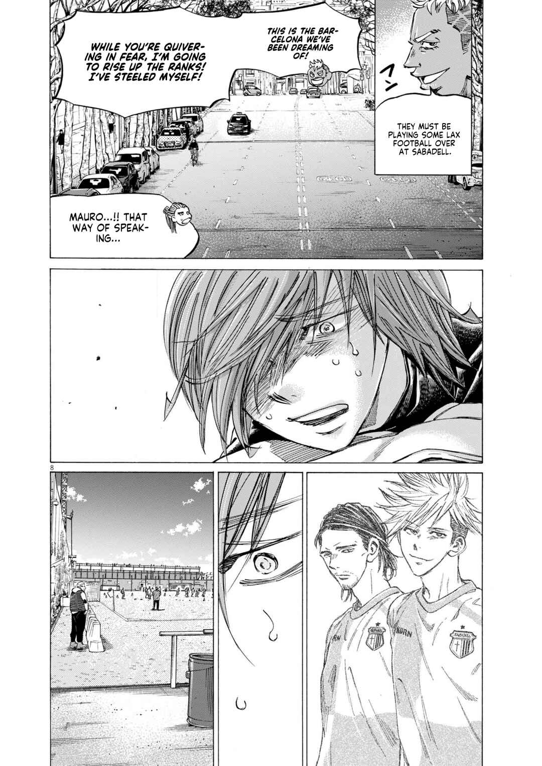 Ao Ashi Chapter 369 page 8