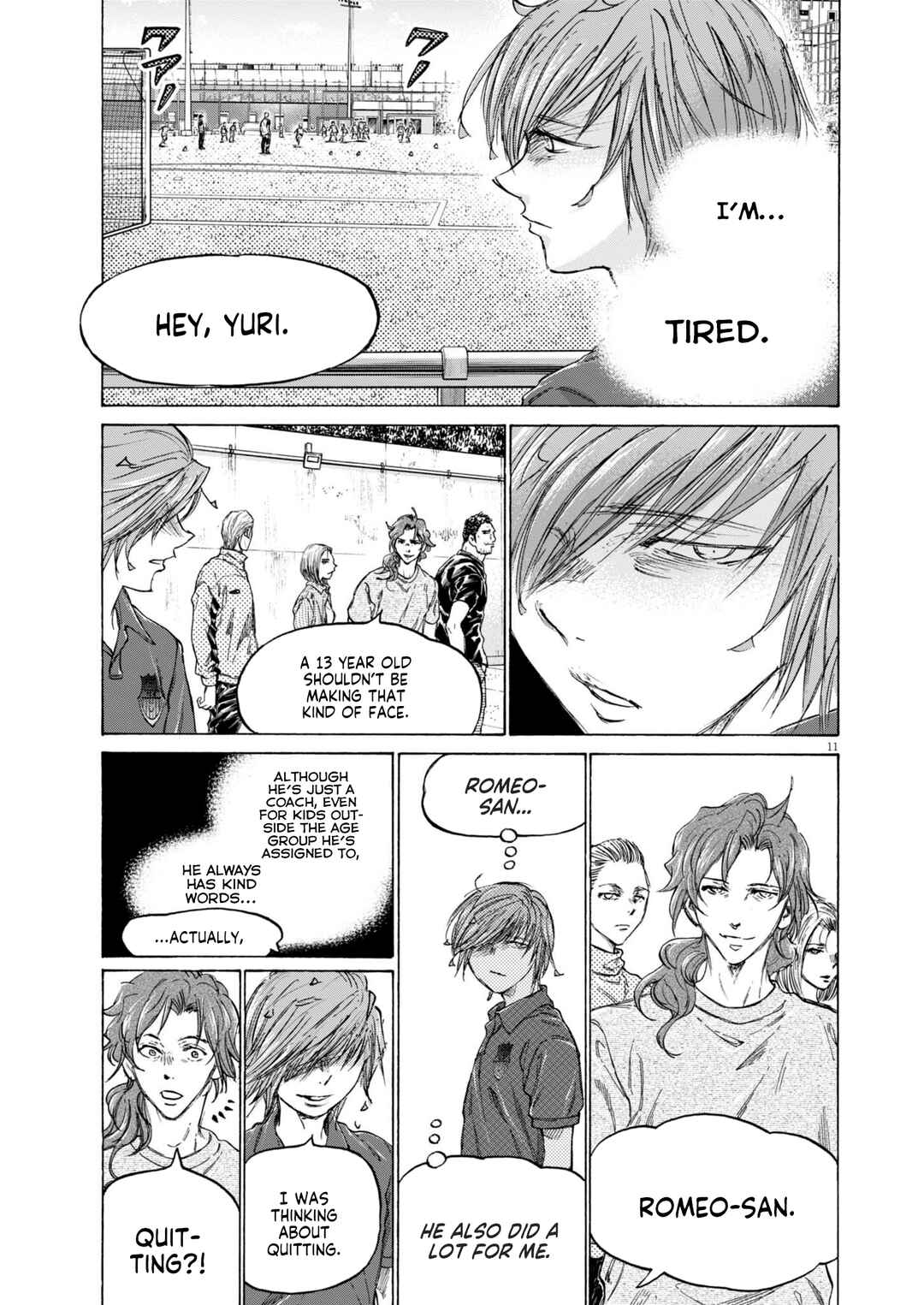 Ao Ashi Chapter 370 page 11