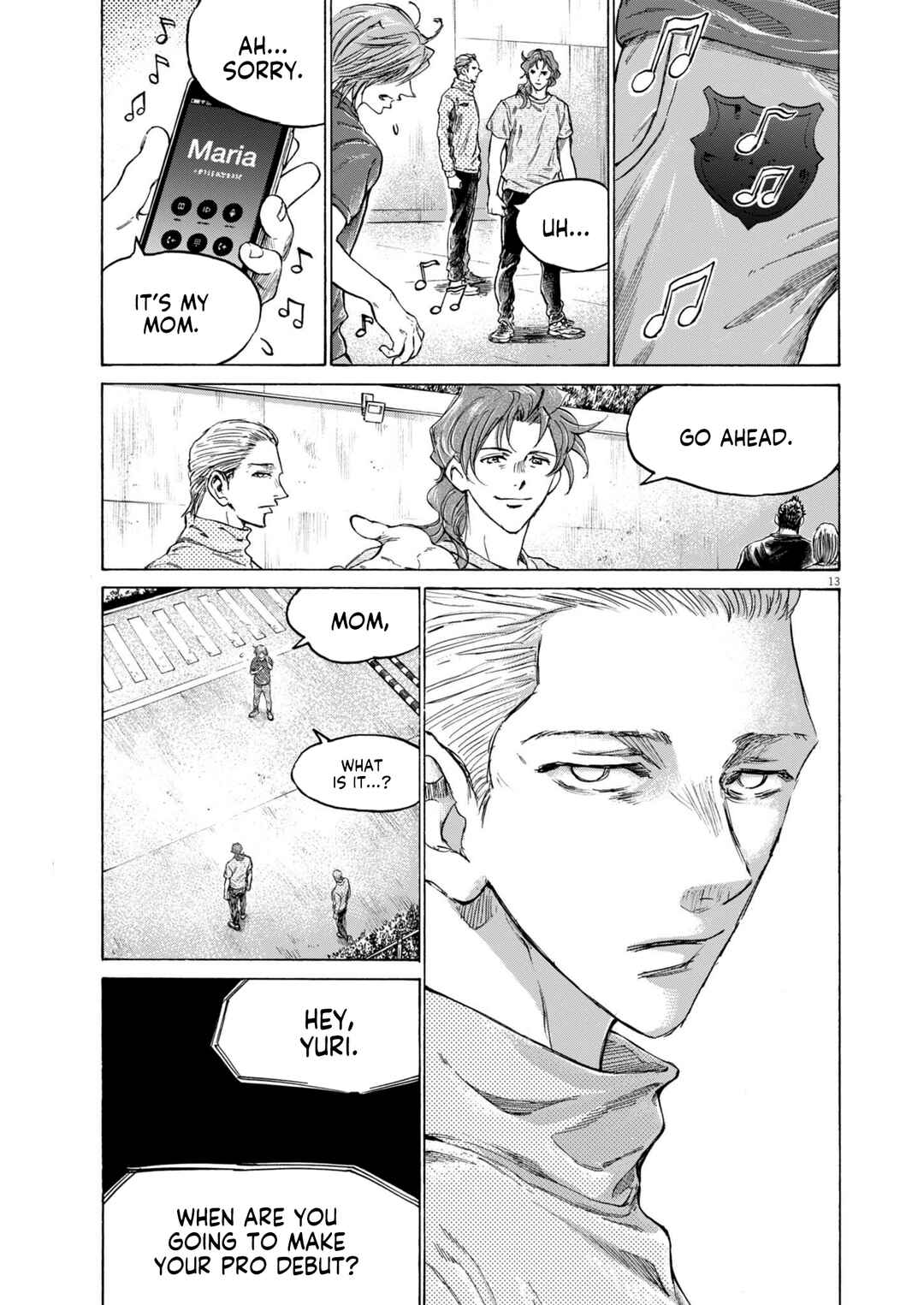 Ao Ashi Chapter 370 page 13