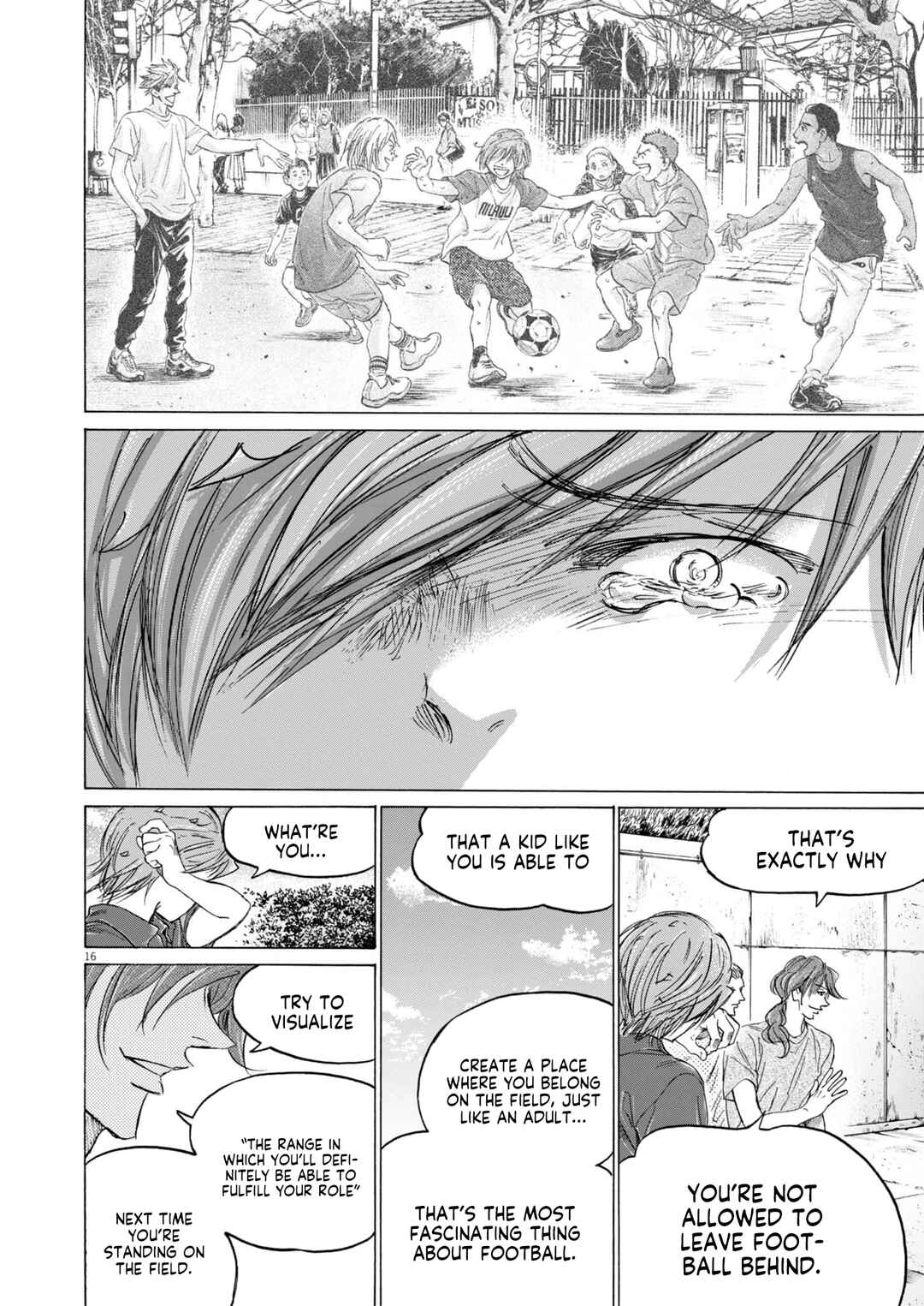 Ao Ashi Chapter 370 page 16