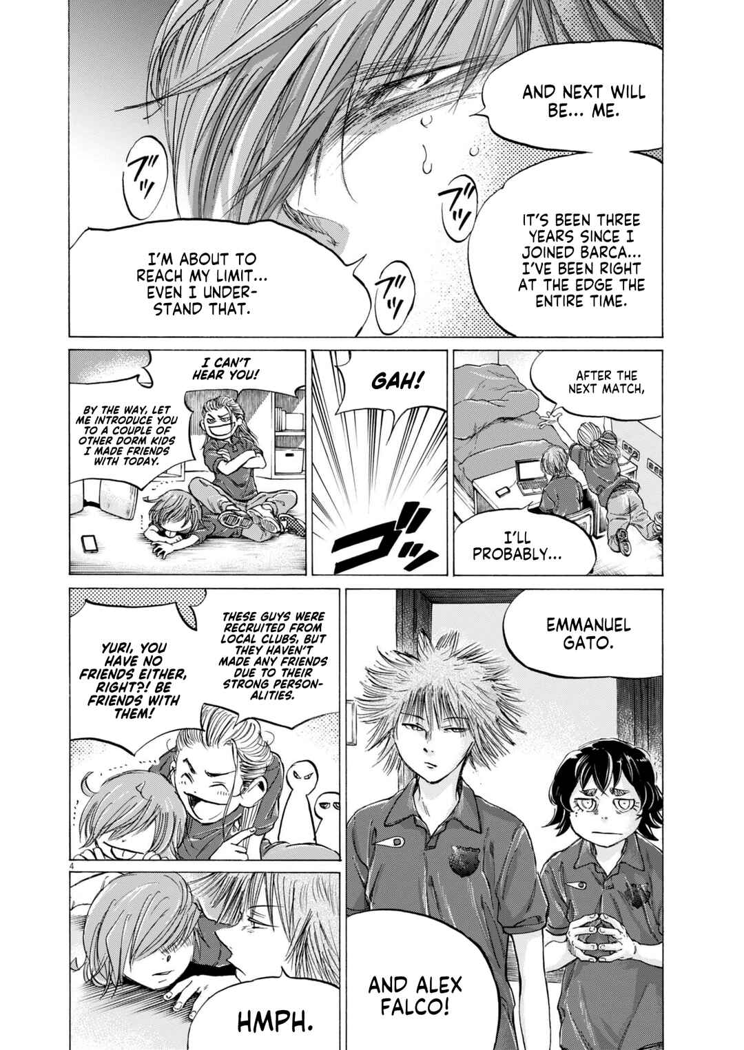 Ao Ashi Chapter 370 page 4