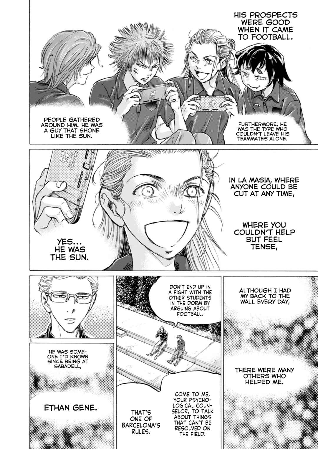 Ao Ashi Chapter 370 page 6