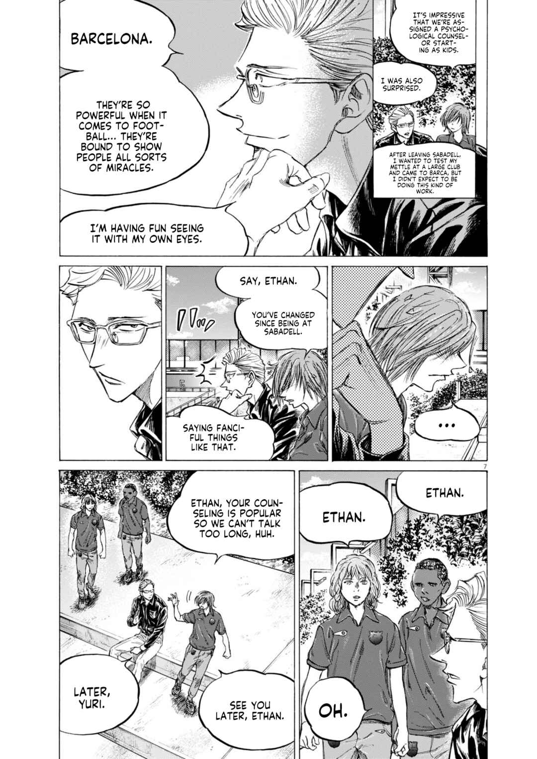 Ao Ashi Chapter 370 page 7