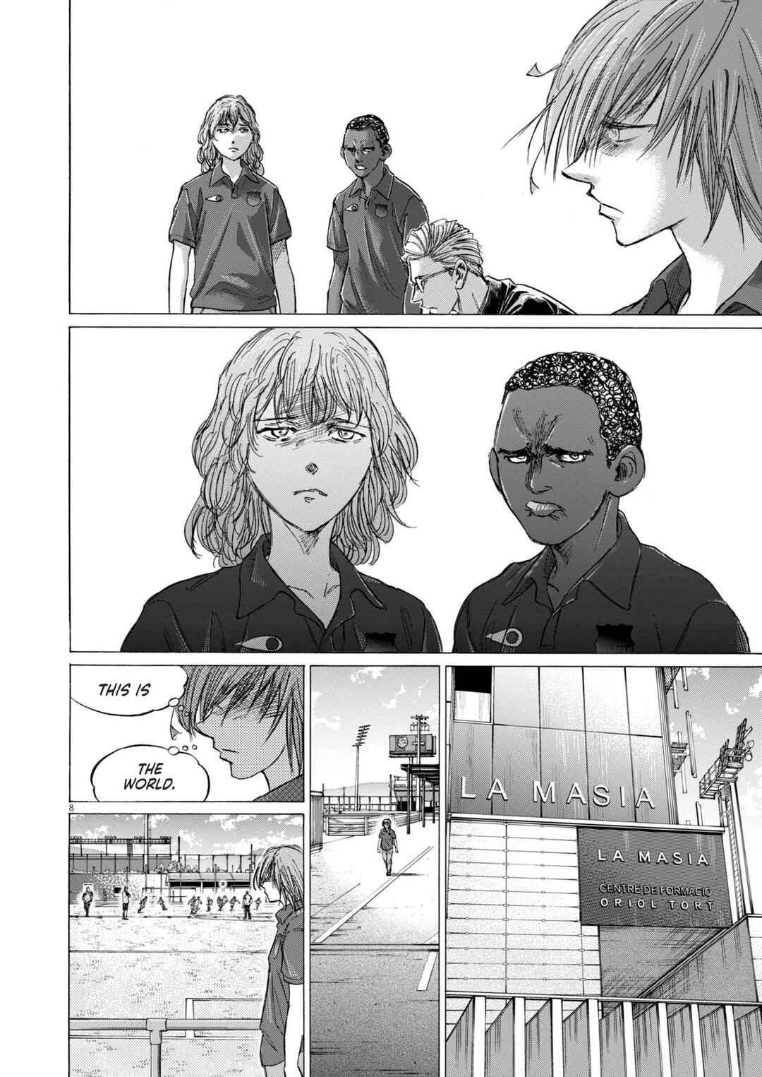 Ao Ashi Chapter 370 page 8