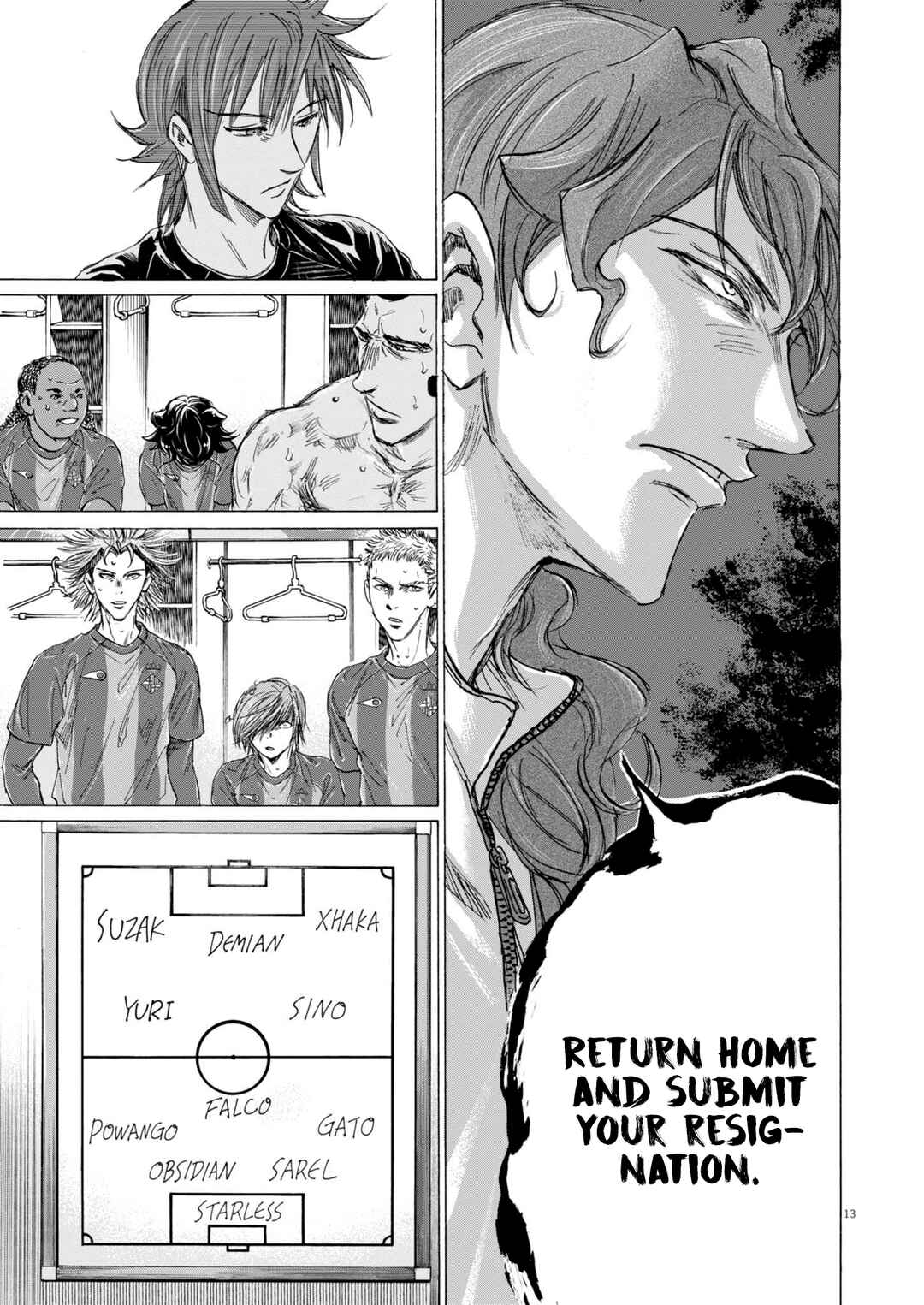 Ao Ashi Chapter 372 page 13