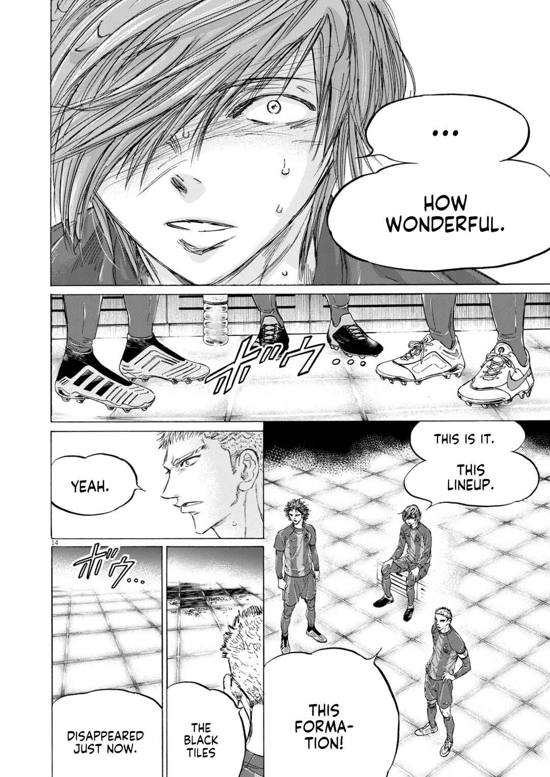 Ao Ashi Chapter 372 page 14