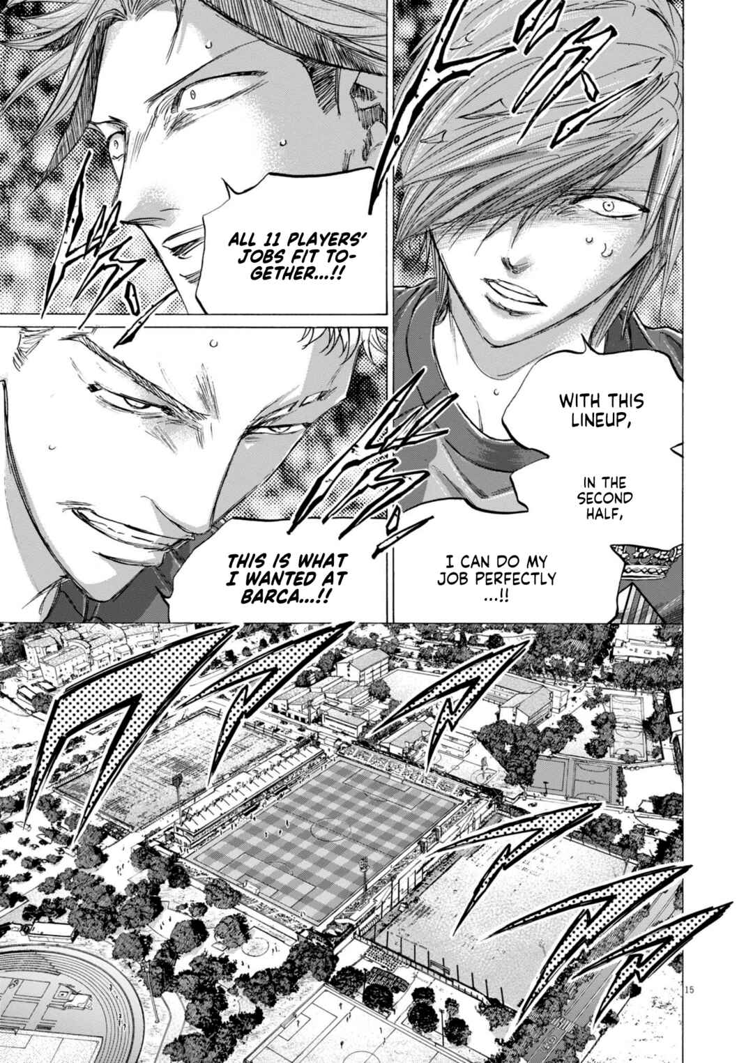 Ao Ashi Chapter 372 page 15