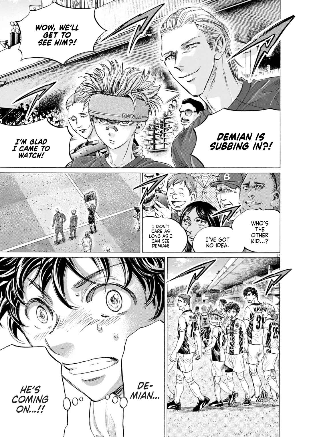 Ao Ashi Chapter 372 page 17