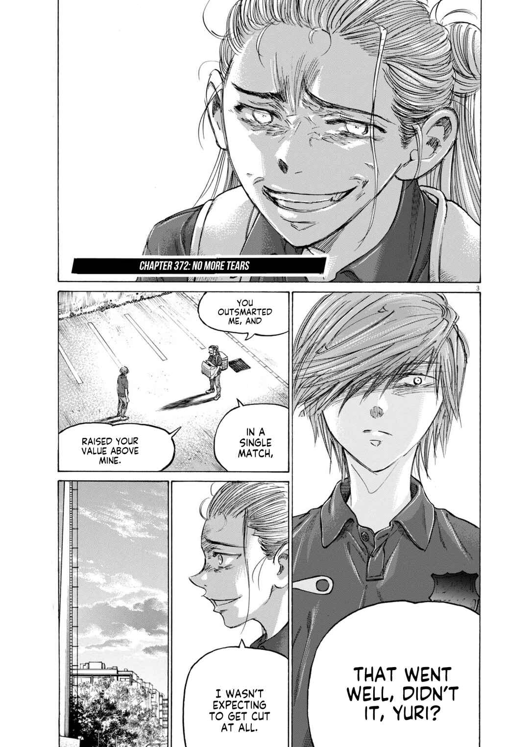 Ao Ashi Chapter 372 page 3