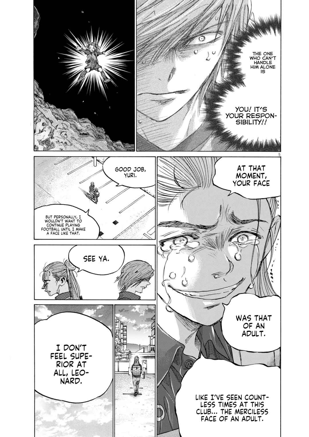 Ao Ashi Chapter 372 page 5