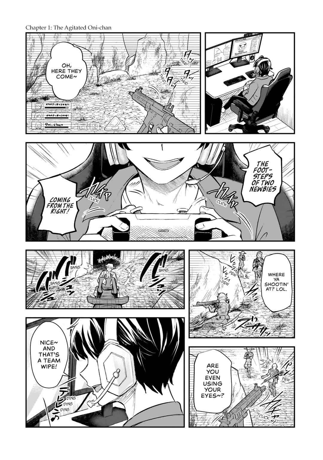 Aorikei Game Haishinsha (20-sai), Haishin no Kiri Wasure ni Yori Ii Hito Bare Suru. Chapter 1 page 0