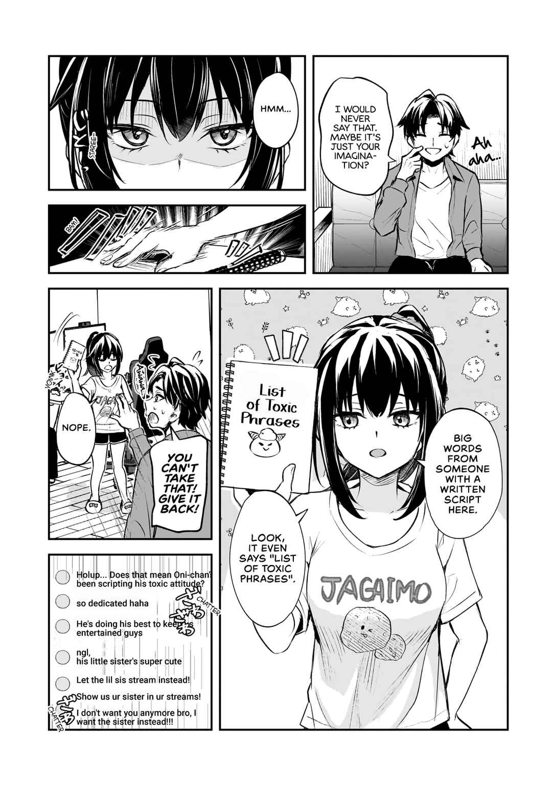 Aorikei Game Haishinsha (20-sai), Haishin no Kiri Wasure ni Yori Ii Hito Bare Suru. Chapter 1 page 9