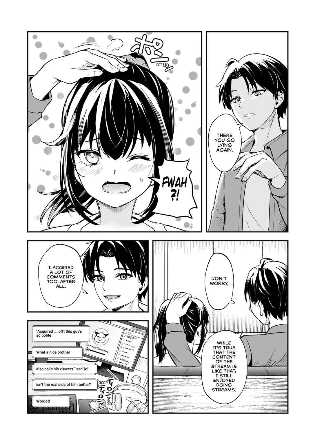 Aorikei Game Haishinsha (20-sai), Haishin no Kiri Wasure ni Yori Ii Hito Bare Suru. Chapter 1 page 13