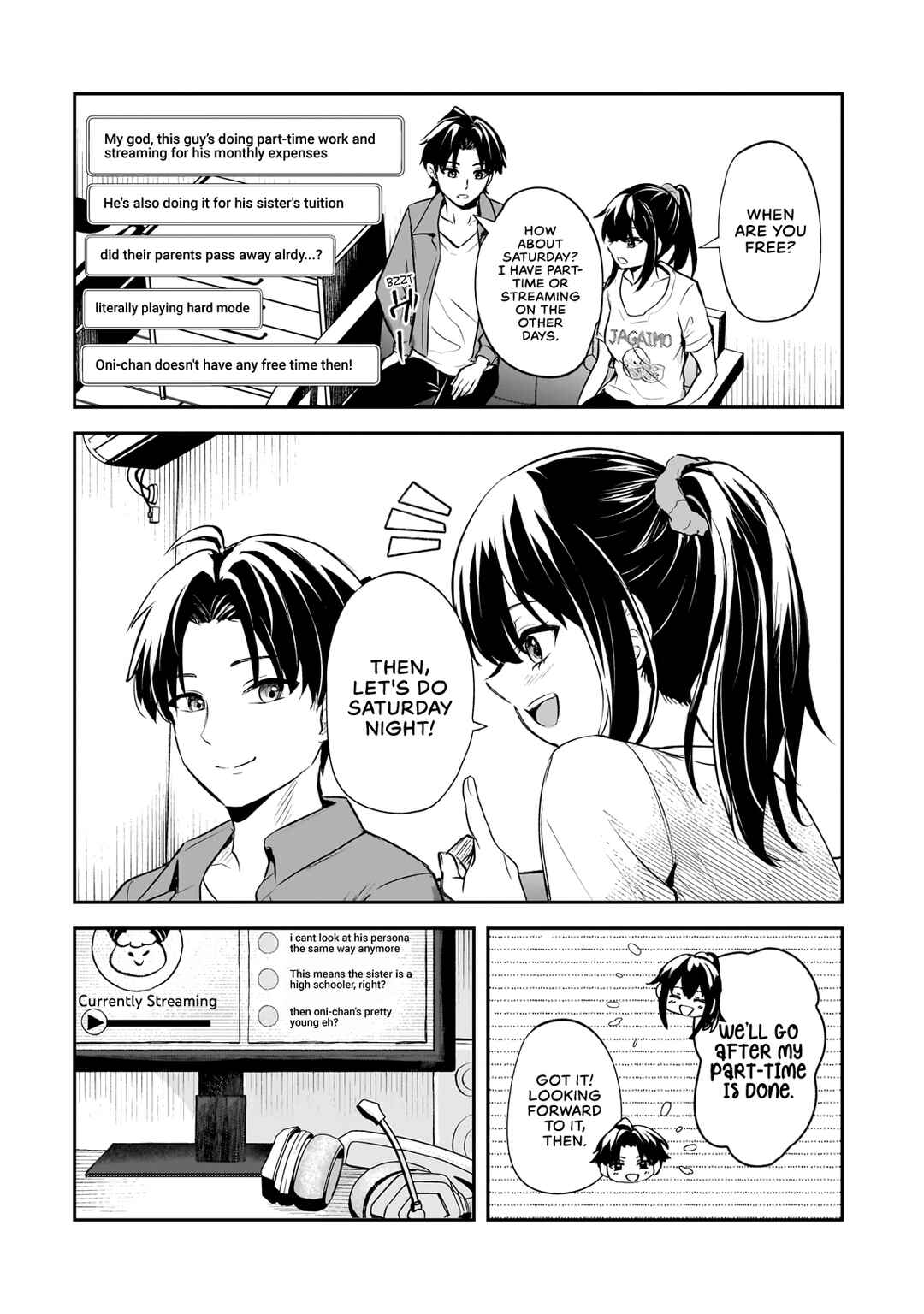 Aorikei Game Haishinsha (20-sai), Haishin no Kiri Wasure ni Yori Ii Hito Bare Suru. Chapter 1 page 16