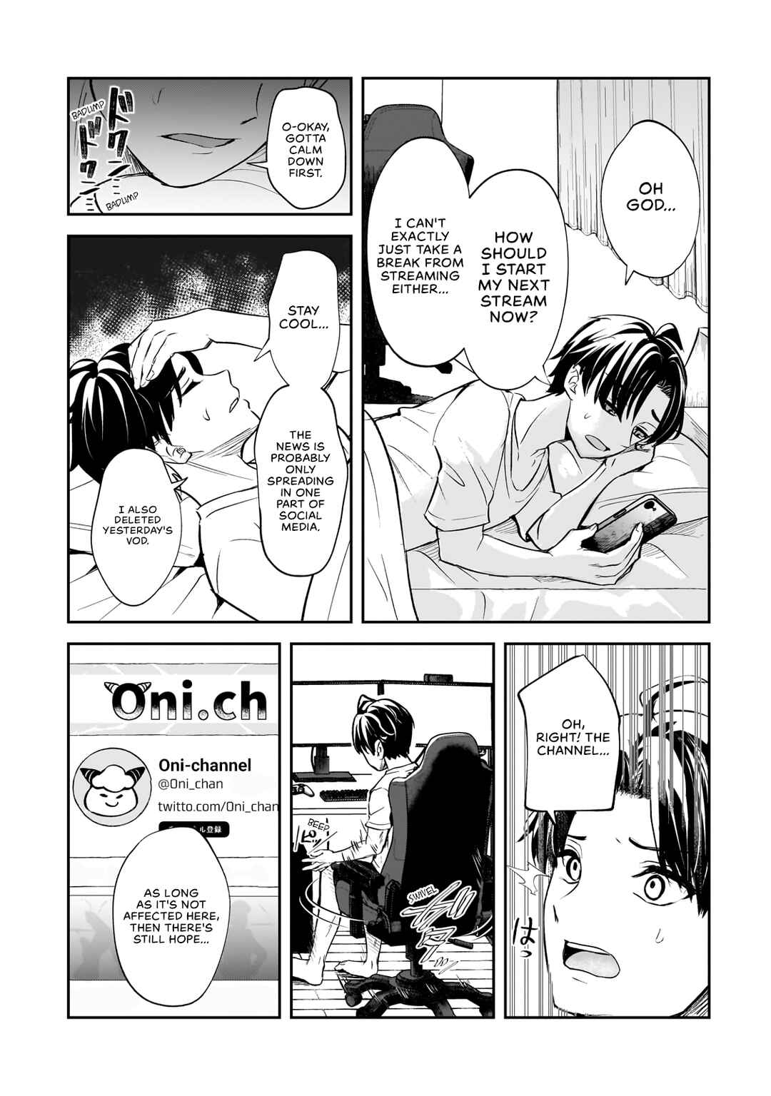 Aorikei Game Haishinsha (20-sai), Haishin no Kiri Wasure ni Yori Ii Hito Bare Suru. Chapter 1 page 23